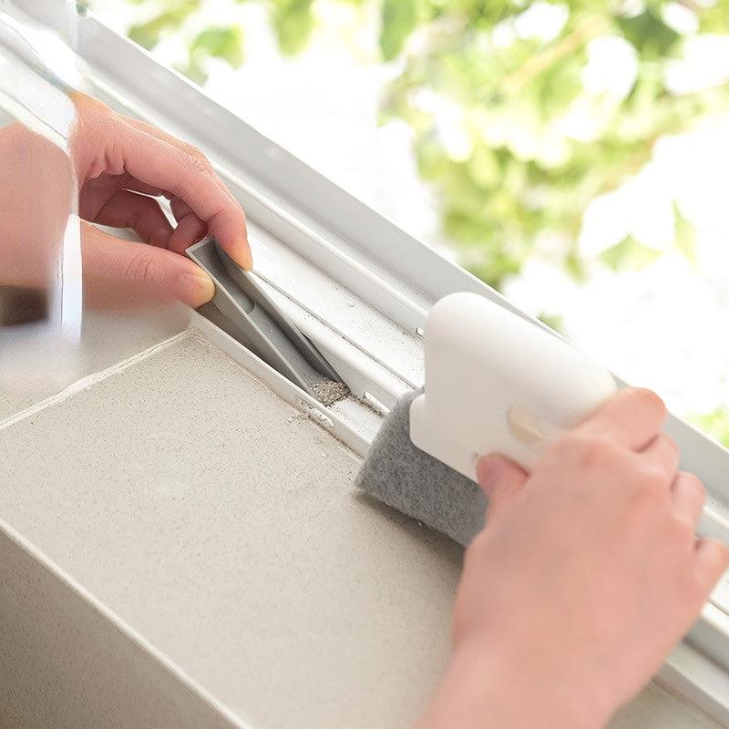 Universal Small Gap Cleaning Brush for Door Tracks & Window Frames