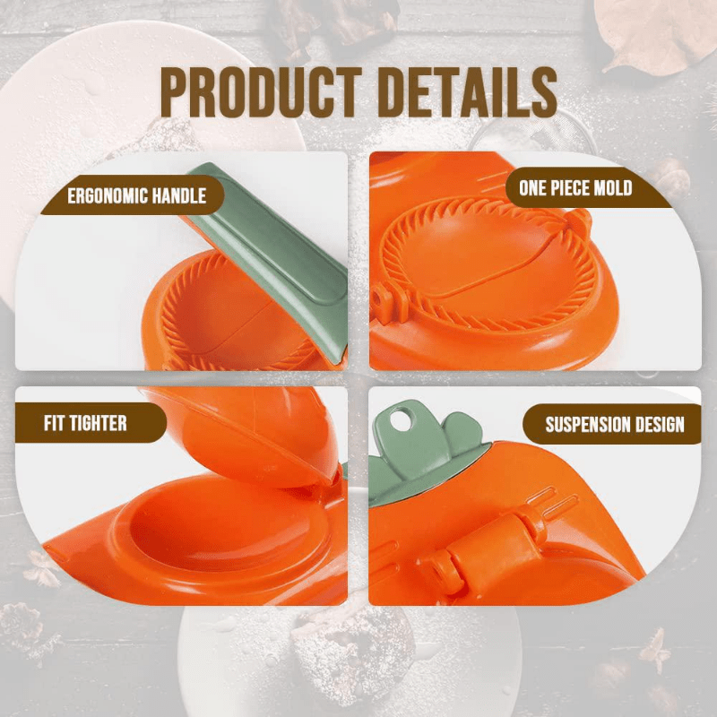 2 in 1 Dumpling Skin Maker: Create Delicious Dumplings Effortlessly