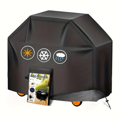 300D PU Coated BBQ Grill Cover Waterproof Weather Resistant Gas Grill Cover