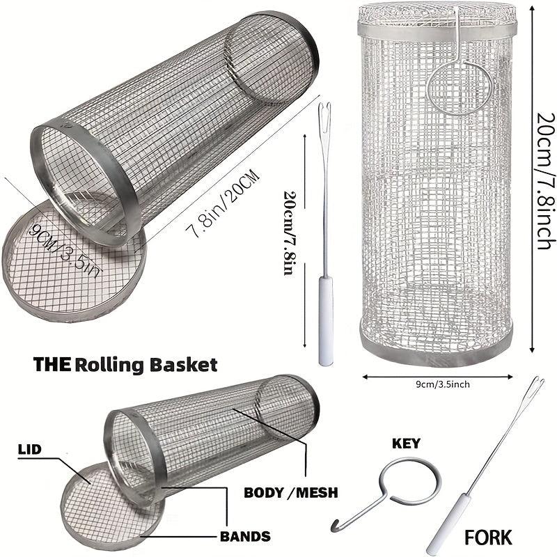 Stainless Steel BBQ Cage Grilling Basket