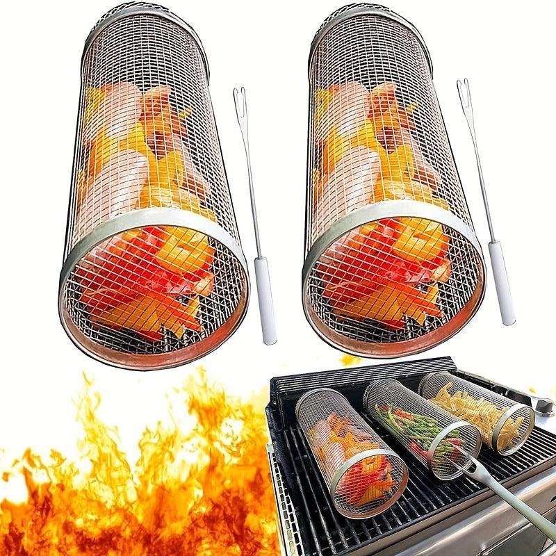 Stainless Steel BBQ Cage Grilling Basket