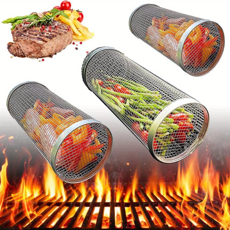 Stainless Steel BBQ Cage Grilling Basket