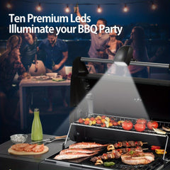 LED BBQ Grill Light 360 Rotation Camping BBQ Accessory