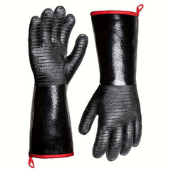 Neoprene BBQ Grill Gloves 932F Extreme Heat Resistant Waterproof
