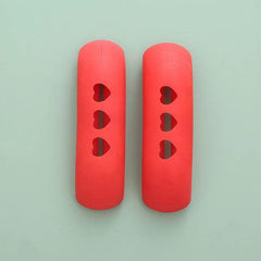 2pcs Silicone Handle Anti-scalding Cover for Iron Pot Ears
