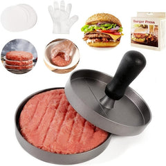 Non Stick Hamburger Press Aluminum Burger Patty Maker
