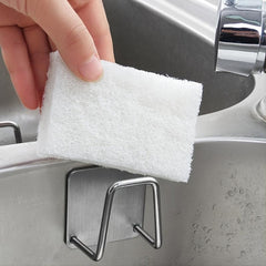 Stainless Steel Sponge Holder Wall Mount Sink Drain Rack