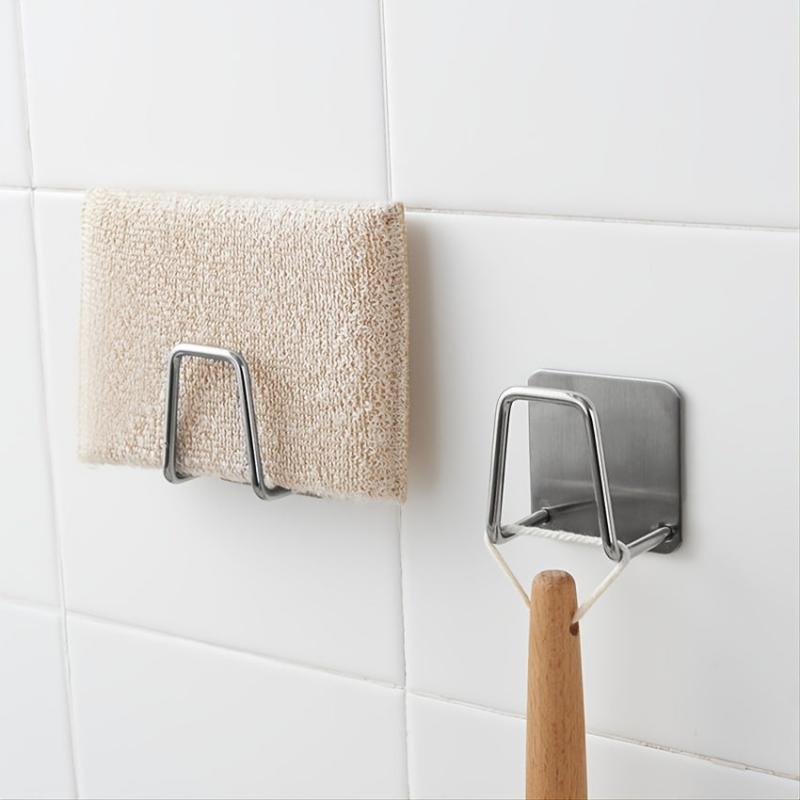 Stainless Steel Sponge Holder Wall Mount Sink Drain Rack