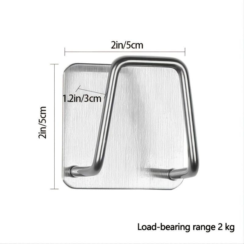 Stainless Steel Sponge Holder Wall Mount Sink Drain Rack