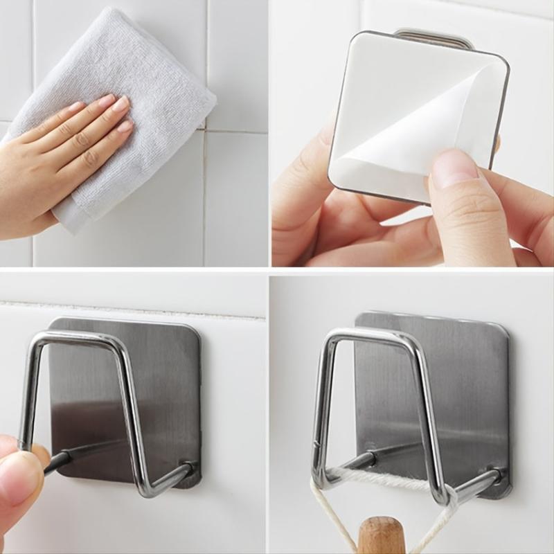 Stainless Steel Sponge Holder Wall Mount Sink Drain Rack
