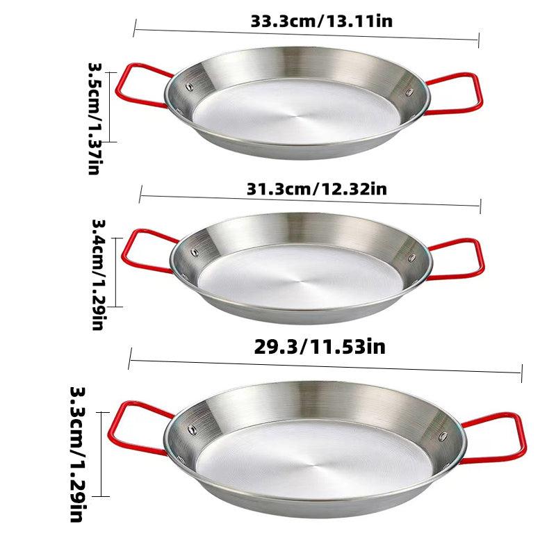 3pc Stainless Steel Seafood Pan - Camping & Outdoor Cooking