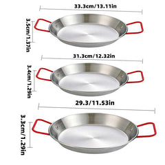 3pc Stainless Steel Seafood Pan - Camping & Outdoor Cooking