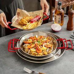 3pc Stainless Steel Seafood Pan - Camping & Outdoor Cooking