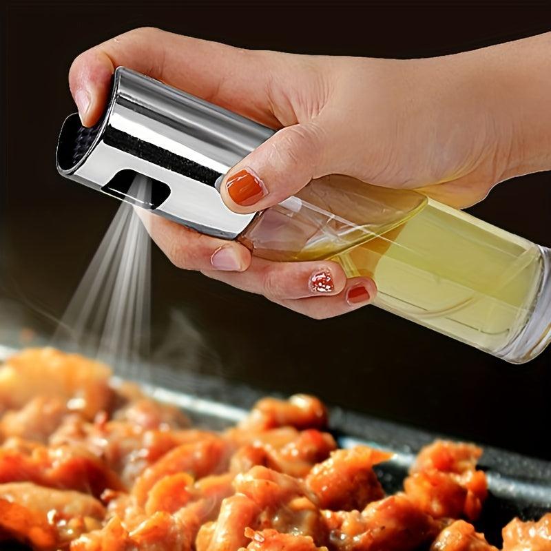 1pc Push Button Sprayer for BBQ Salad Baking & More