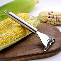 Ergonomic Stainless Steel Corn Planer - Peel & Enjoy Fresh Corn