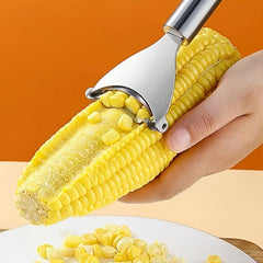 Ergonomic Stainless Steel Corn Planer - Peel & Enjoy Fresh Corn