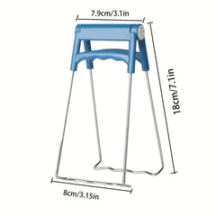 Silicone Handle Kitchen Tongs Anti Scalding Clip