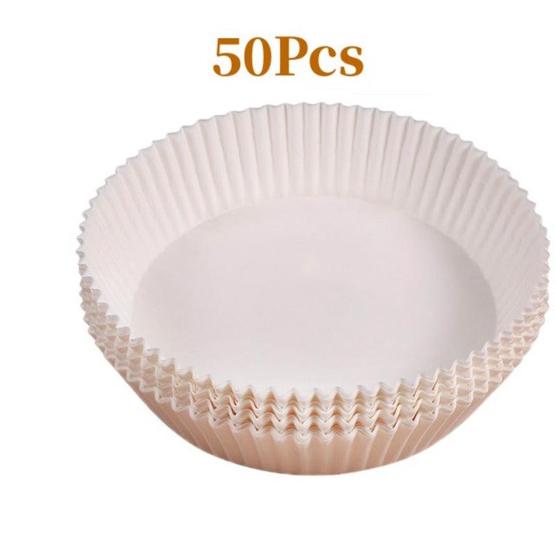 Air Fryer Disposable Paper Liner Non Stick Baking Papers Round