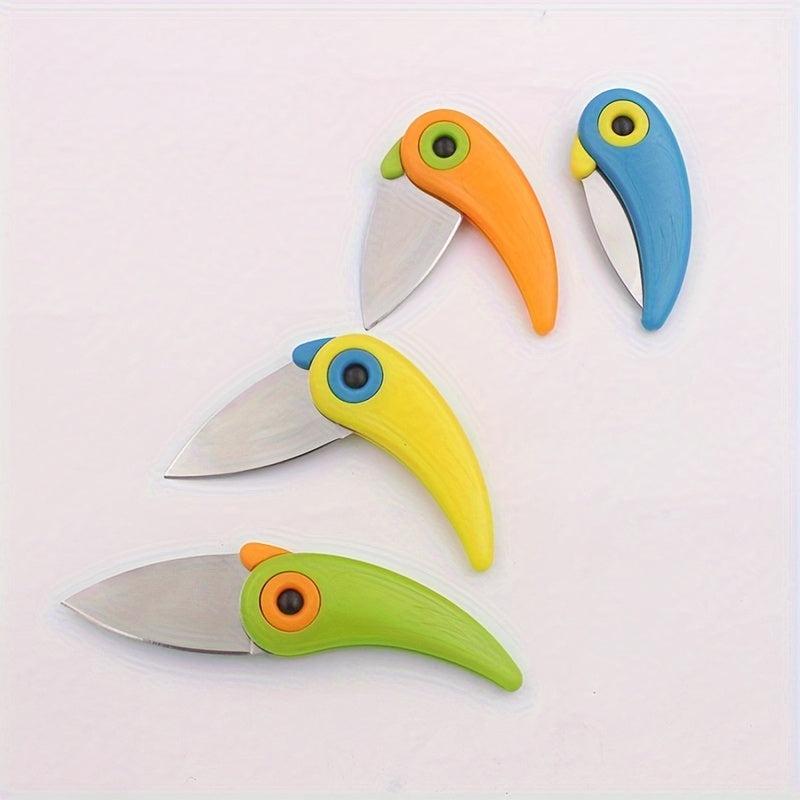 Outdoor Camping Peeler Pocket Picnic Cooking Stainless Steel Kitchen Foldable