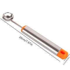 Stainless Steel Melon Baller for Watermelon Ice Cream & Sorbet