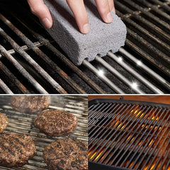 Grill Griddle Cleaning Brick Block for Removing Stains - 1/3/6pcs