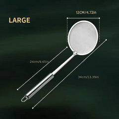 Stainless Steel Fat Skimmer Spoon for Removing Grease, Foam - Kitchen Tool