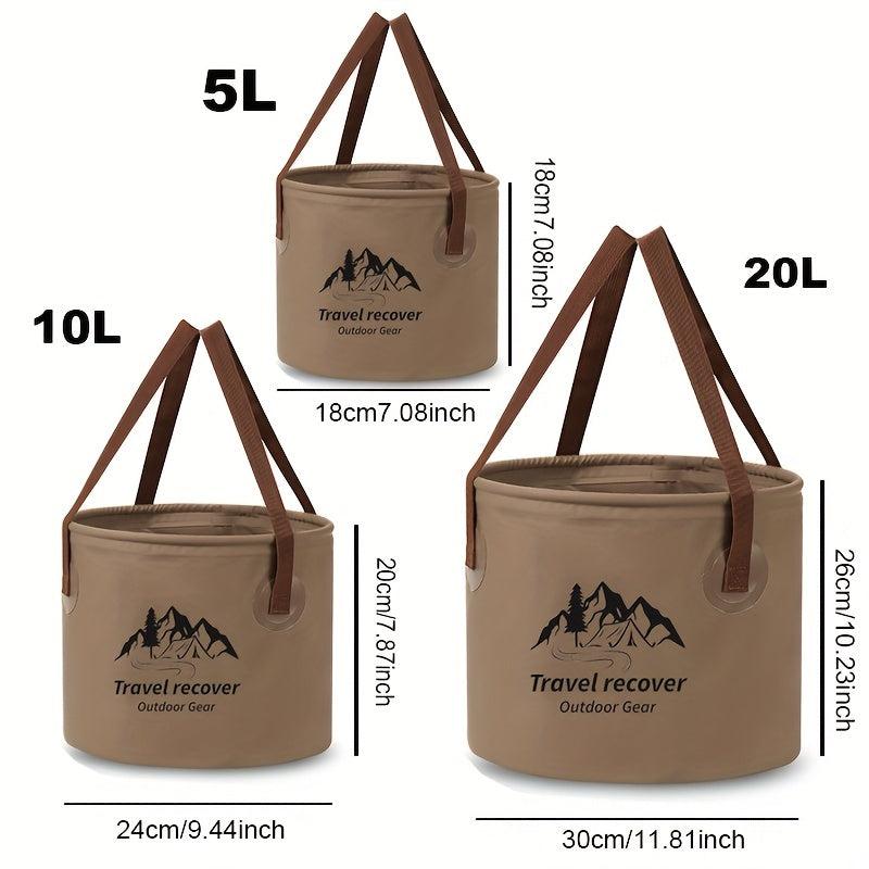 Collapsible Bucket Folding Water Bucket 5L 10L 20L Leakproof Water Container