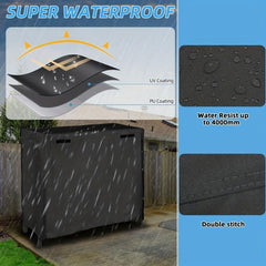 All Weather Firewood Rack Cover Waterproof Oxford Fabric