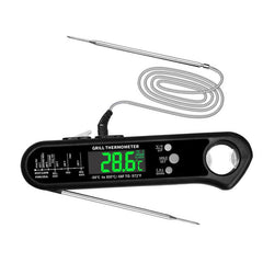 1pc Digital Meat Thermometer 3 In 1 Food Thermometer for Grilling and Cooking