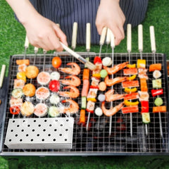 Stainless Steel Wood Chip Smoker Box for Barbecue