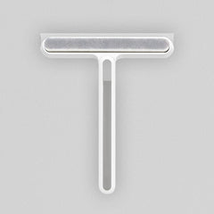 3-in-1 Glass Cleaning Brush with Squeegee Handle