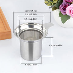 Stainless Steel Mesh Tea Infuser Reusable Teapot Mug Cup Tea Strainer