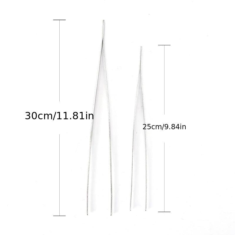 1PC Stainless Steel Food Tongs Churrasco Tweezers Clip BBQ Tools