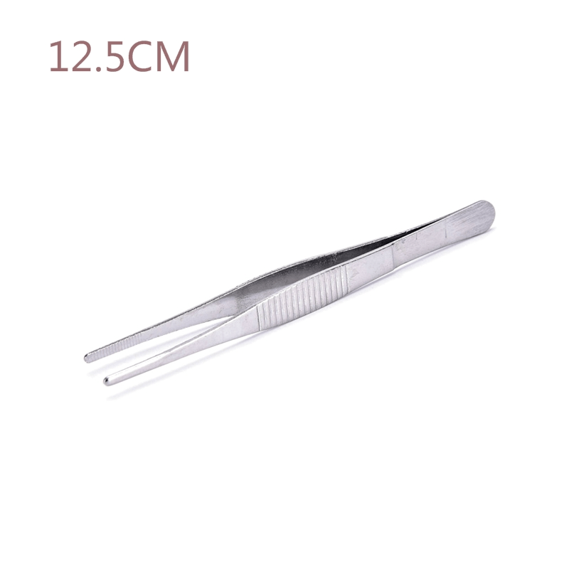 1PC Stainless Steel Food Tongs Churrasco Tweezers Clip BBQ Tools