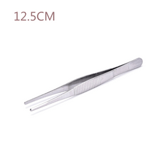1PC Stainless Steel Food Tongs Churrasco Tweezers Clip BBQ Tools