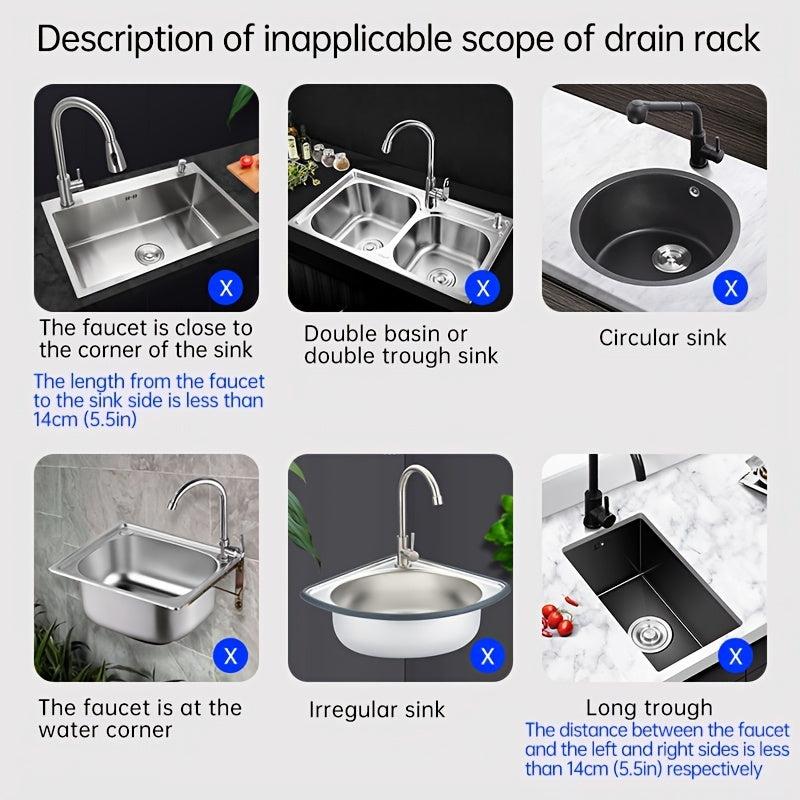 Sink Faucet Splash Guard 27x14cm Absorbent Pad