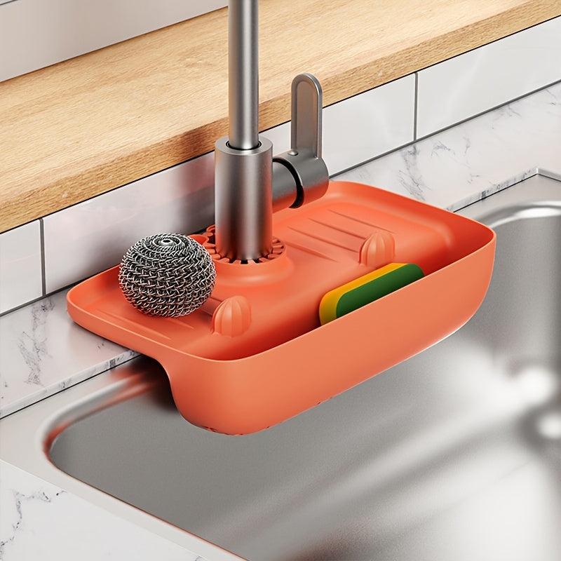 Sink Faucet Splash Guard 27x14cm Absorbent Pad