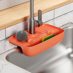 Sink Faucet Splash Guard 27x14cm Absorbent Pad