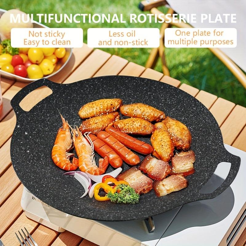 Outdoor Camping Pan Barbecue Pan Teppanyaki