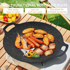 Outdoor Camping Pan Barbecue Pan Teppanyaki