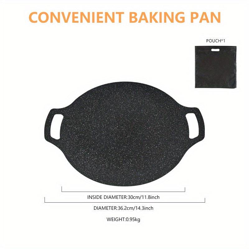 Outdoor Camping Pan Barbecue Pan Teppanyaki