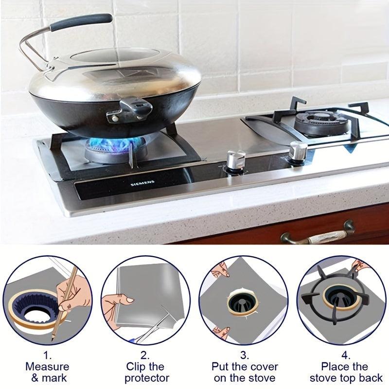 Washable Anti Stain Gas Stove Mat - Kitchen Accessory