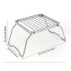 Portable Folding Grill for Outdoor BBQs & Camping