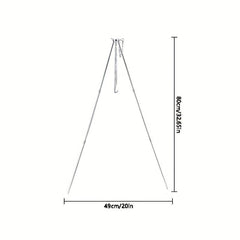 Foldable Campfire Stand For Picnic - Portable Fire Playstand