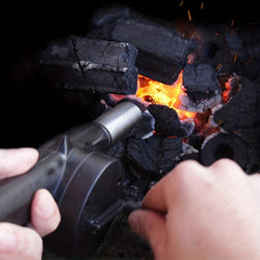 Outdoor Hand Crank Fan Air Blower for Camping Stove