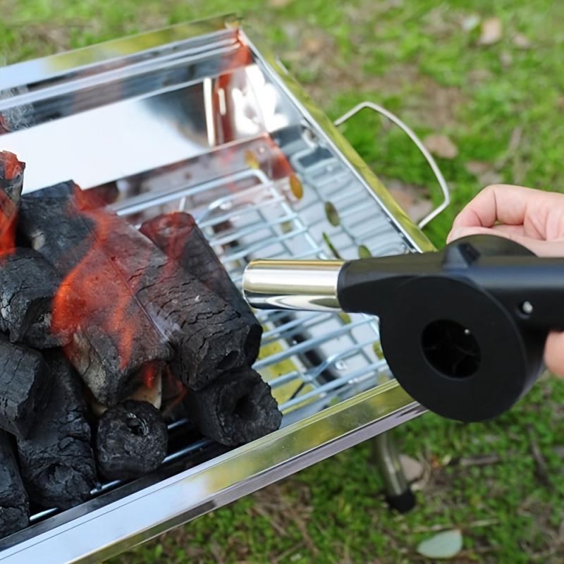 Outdoor Hand Crank Fan Air Blower for Camping Stove