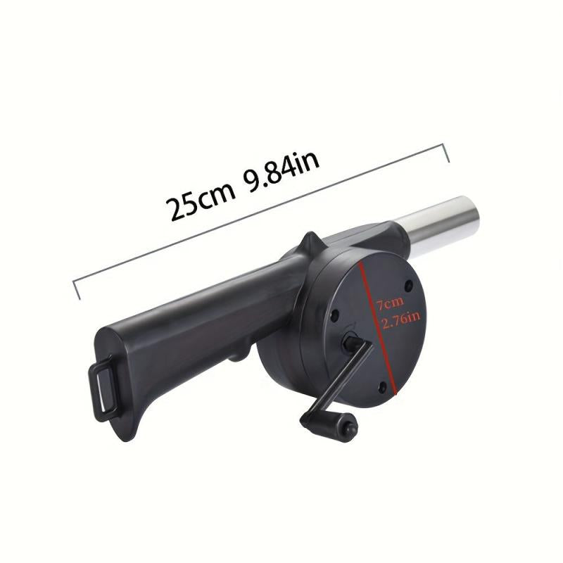 Outdoor Hand Crank Fan Air Blower for Camping Stove