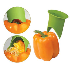 Green Pepper & Tomato Corer Tool