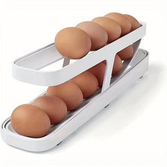 Plastic Refrigerator Egg Dispenser Fridge Egg Organizer