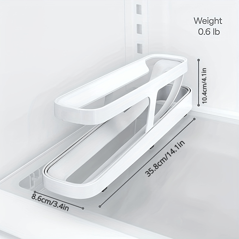 Plastic Refrigerator Egg Dispenser Fridge Egg Organizer